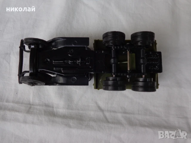 Ретро детски камиончета метални и пластмасови оригинални СССР мащаб 1/43, снимка 8 - Колекции - 50929333