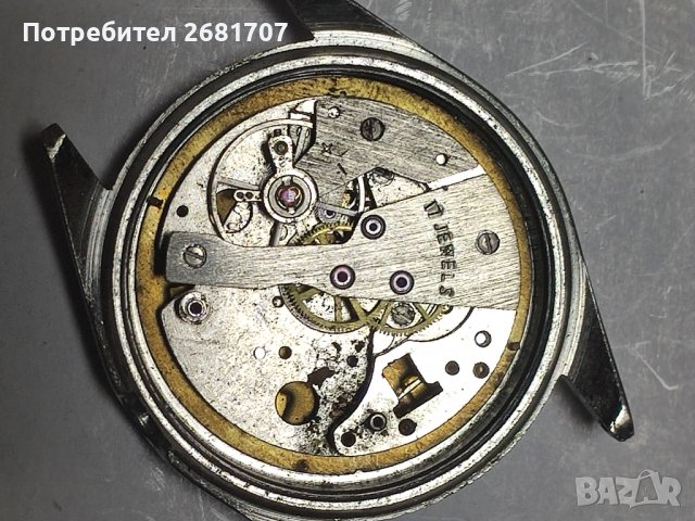 Стар часовник за части Сейко, снимка 3 - Антикварни и старинни предмети - 34362778