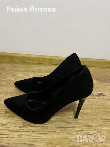 Черни токчета Jenny Fairy, снимка 2 - Дамски елегантни обувки - 44013943