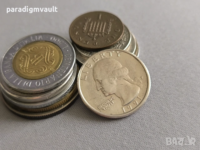 Монета - САЩ - 1/4 (четвърт) долар | 1991г., снимка 2 - Нумизматика и бонистика - 53301695
