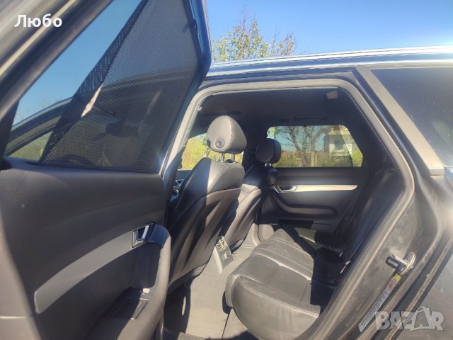 Задна седалка черна кожа за Ауди А6 ц6 4ф  Audi A6 c6 4f avant