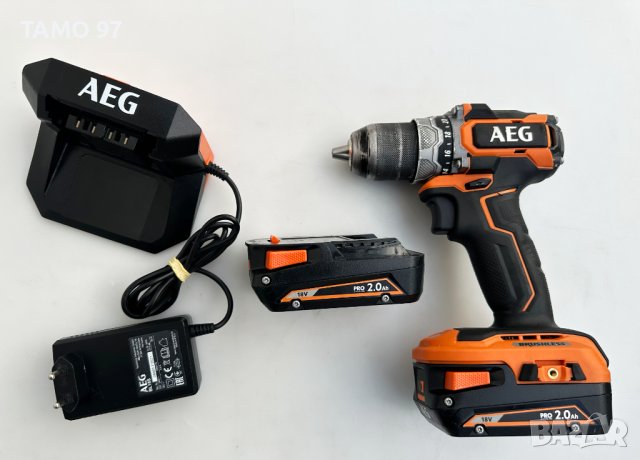 AEG BS18SBL - Акумулаторен безчетков винтоверт , снимка 1