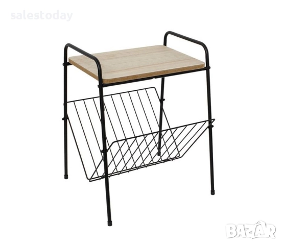 Маса за хол и рафт за книги, списания, 36*29*46см, до 5кг