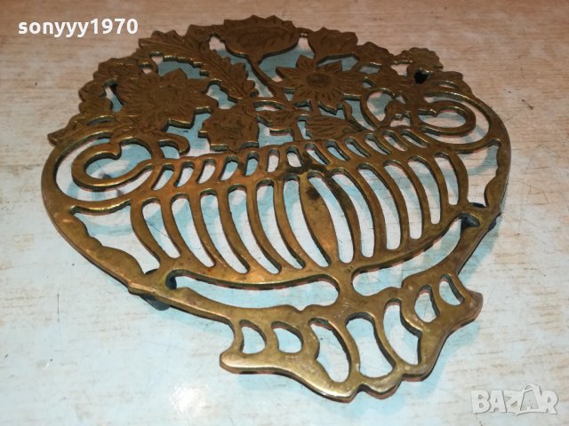 МЕД/МЕСИНГОВА ПОДЛОЖКА ОТ ГЕРМАНИЯ 2710211110, снимка 4 - Антикварни и старинни предмети - 34597460