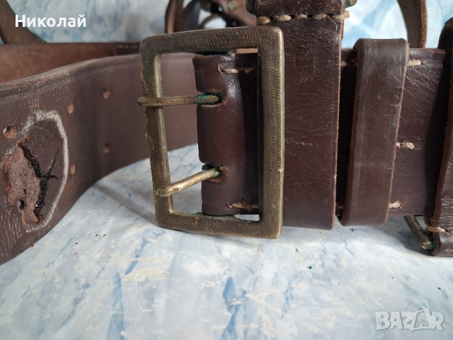 Стар Военен Колан, снимка 2 - Антикварни и старинни предмети - 52366670