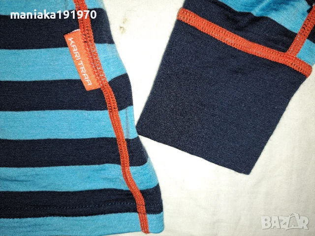 РЕЗЕРВИРАНА Kari Traa (S) дамска термо блуза мерино 100% Merino Wool, снимка 5 - Спортни екипи - 51394091