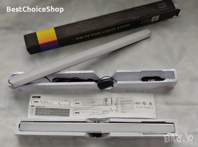 RGB LED Лайт Бар за PC Кутия – Двустранно Осветление, ARGB, снимка 5 - Други - 53219292