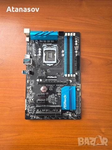 Asrock Z97 Annicersary сокет 1150., снимка 7 - Дънни платки - 52774186