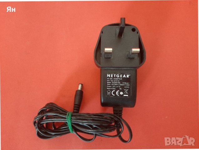 Английски Адаптор 220V-240V /12V с Жак 5.5 мм 