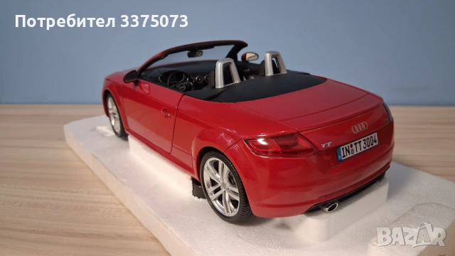 AUDI TT Roadster Tangored 1:18 MINICHAMPS , снимка 4 - Колекции - 51251572