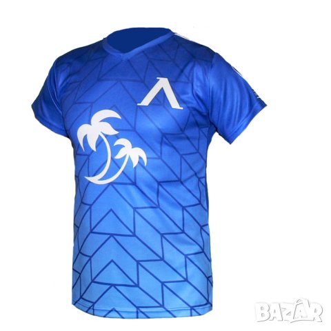Мъжка тениска ПФК ЛЕВСКИ СОФИЯ, полиестер, снимка 2 - Корсети, бюстиета, топове - 43098284