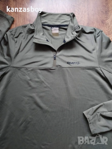 Craft Gain Midlayer - страхотна мъжка блуза ХЛ КАТО НОВА, снимка 3 - Блузи - 53089104