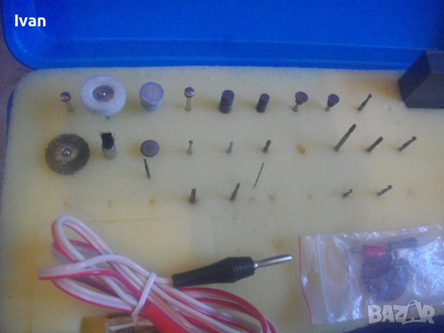 Нова Старо Немско Качество Специализирана Eл. Мини Дрелка-Шлифовалка -Комплект Аксесоари/Стойка-CTR , снимка 8 - Други инструменти - 43384859