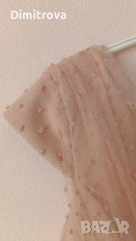 Разкошна официална рокля Naomi от тюл, снимка 9 - Рокли - 51701326