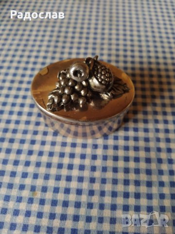 посребрена кутийка за бижута , снимка 2 - Декорация за дома - 39382276