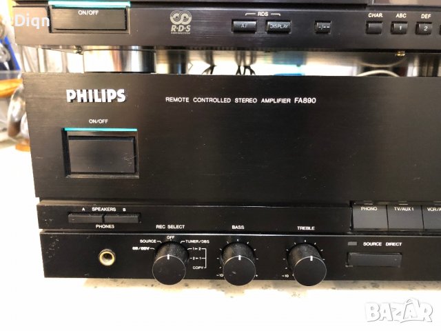 Качествен Philips , снимка 2 - Ресийвъри, усилватели, смесителни пултове - 38178245
