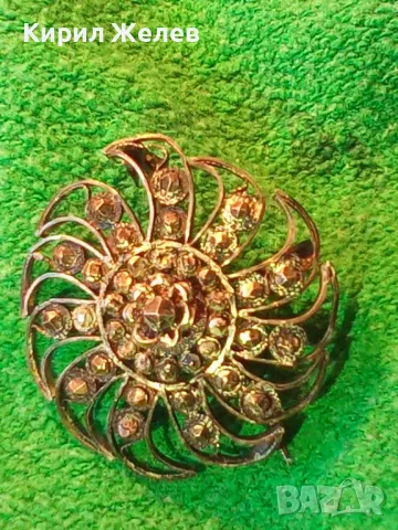 СТАРИННА ФИЛИГРАННА СКЪПОЦЕННА СРЕБЪРНА БРОШКА УНИКАТ ЛАКИРАНО СРЕБРО ВИСОКА ПРОБА с МАРКАЗИТ 43247, снимка 17 - Антикварни и старинни предмети - 48467993