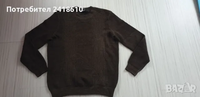 Hugo Boss Eaton Merino Slim Fit Mens Size L ОРИГИНАЛ! Мъжки Вълнен Пуловер!, снимка 8 - Пуловери - 48044129