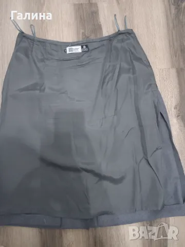 Сива вълнена пола, снимка 4 - Поли - 48394581