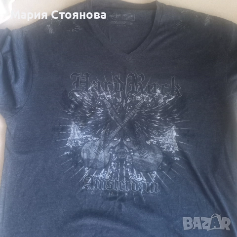 Продавам тениска Hard Rock Cafe Amsterdam