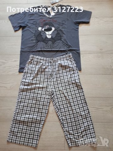 Мъжка пижама - 7/8 панталон, снимка 2 - Други - 37481713