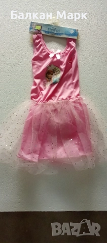 ✨ Детска рокля Дисни / Disney Frozen – оригинална, размери 3/4, 5/6, 7/8 години ✨, снимка 2 - Детски рокли и поли - 51837030