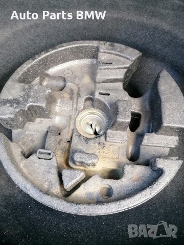 Стереопор резервна гума BMW E60 E61 Стиропор Патерица БМВ Е60 Е61 Стойка крик и ключ за джанти