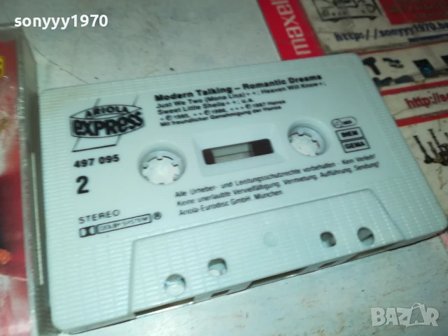 МODERN TALKING-ORIGINAL TAPE 1508251305, снимка 4 - Аудио касети - 51374747