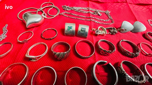 Сребърни бижута проба 925, 262 грама, снимка 6 - Обеци - 53134224