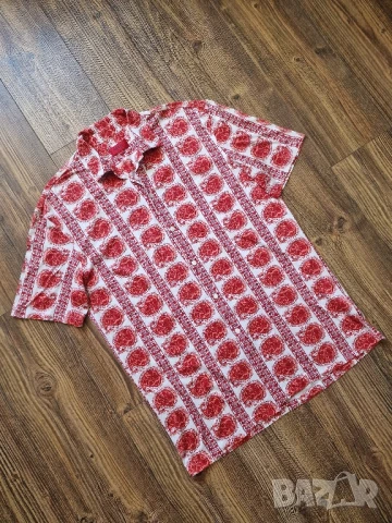 Страхотна мъжка  риза HUGO BOSS размер L, снимка 2 - Ризи - 50789041