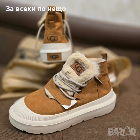 UGG Дамски Велурени Боти ЮДЖИДЖИ - 2 Цвята Код VL-162, снимка 8 - Дамски боти - 52543793