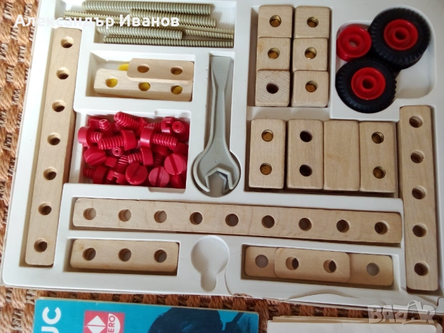 Стар германски детски конструктор, снимка 2 - Колекции - 51594695