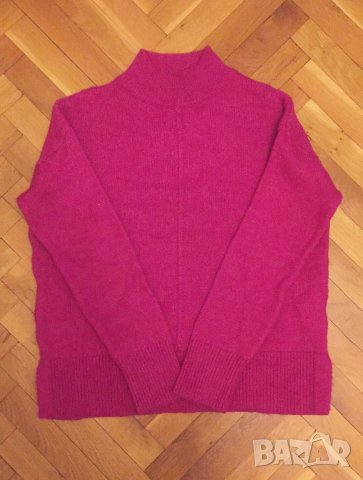 Страхотен мек пуловер циклама, снимка 4 - Блузи с дълъг ръкав и пуловери - 26819222