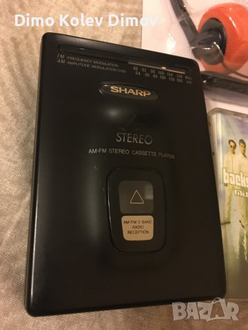 SHARP Walkman + Слушалки Нови + Оригинална Касетка, снимка 2 - Аудиосистеми - 38913306