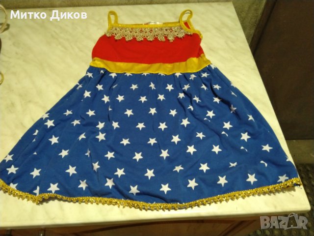 Детска рокля принцеса карнавална Вог фейшън 110см нова, снимка 2 - Детски рокли и поли - 44012786