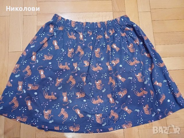 памучка пола с котки , размер 158 