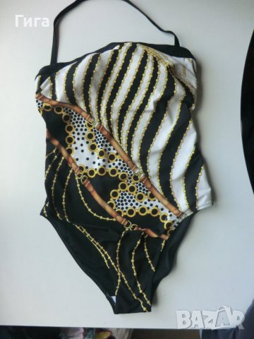 цял бански на колани с твърди чашки, снимка 2 - Бански костюми - 37577527