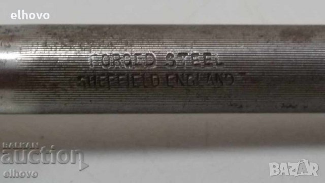  Античен масат Forged Steel Sheffield Еngland, снимка 5 - Други инструменти - 27805782