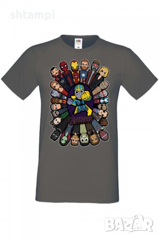 Мъжка тениска Avengers End Game,Филм,Игра,superhero,Изненада,Подарък,Повод,, снимка 5 - Тениски - 37719802