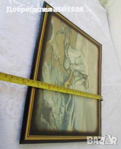 Риби, различни: Зодия риби, 35 см висока  Пъстра Голяма желязна риба фигура статуетка, снимка 9 - Статуетки - 38259944