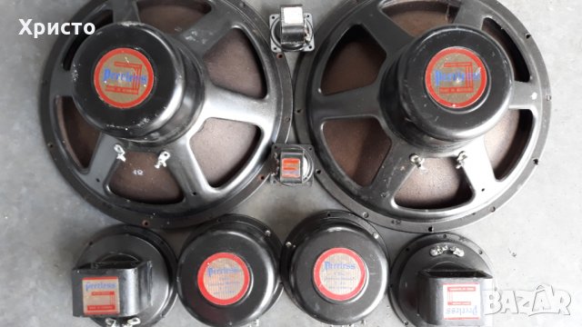 Peerless Баси 12" среди и високочестотни и филтри, снимка 5 - Тонколони - 28734313