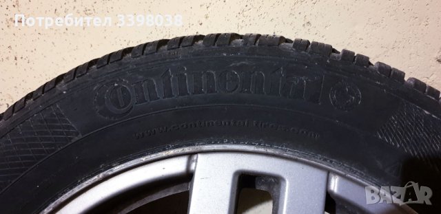 Зимни гуми с джанти 205 55 16 CONTINENTAL ContiWinterContact TS850, снимка 5 - Гуми и джанти - 43021218
