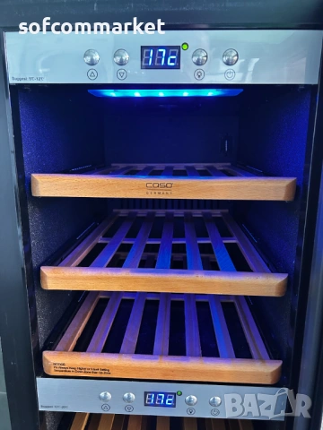 Охладител за вино CASO WineMaster 38, снимка 10 - Хладилни витрини и фризери - 53417118