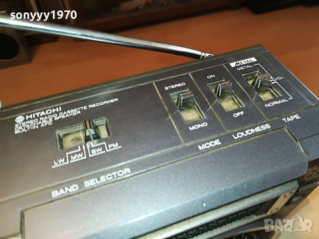 HITACHI TRK-2200E 1202231133, снимка 11 - Радиокасетофони, транзистори - 39645609