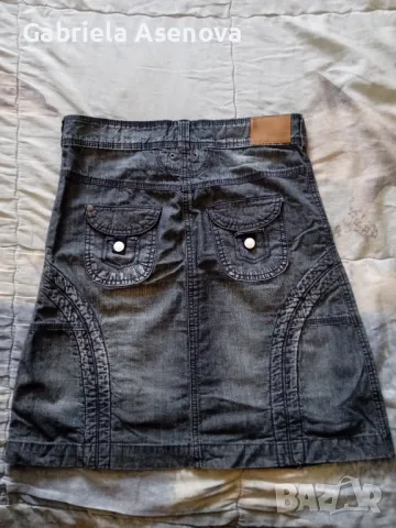 Дънкова пола, снимка 2 - Поли - 50218908