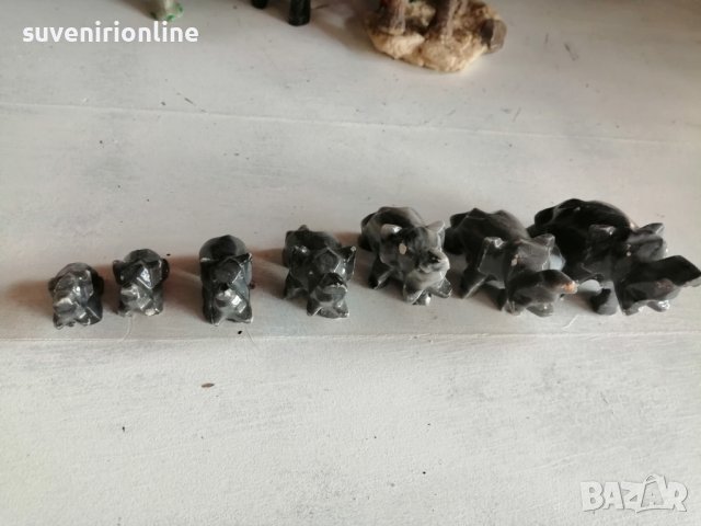 комплект от 7 слончета, снимка 4 - Статуетки - 40589482