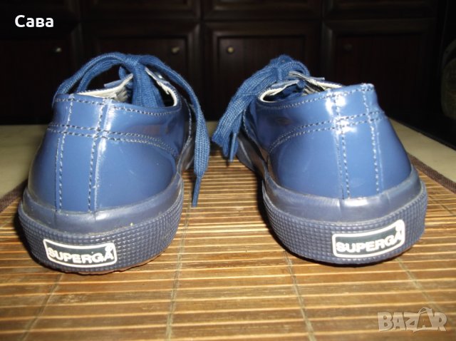 Кожени кецове SUPERGA, снимка 5 - Кецове - 26819494