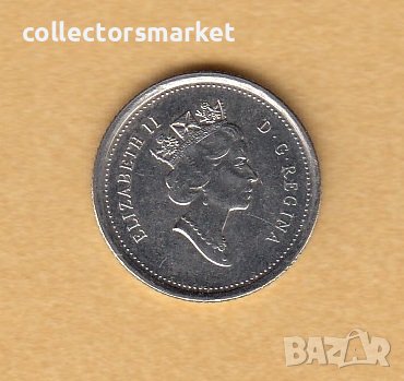 10 цента 1999, Канада, снимка 2 - Нумизматика и бонистика - 38717670