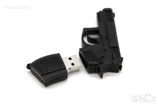 Флашка 32 гб. Пистолет , USB флаш памет, снимка 3 - USB Flash памети - 28338252