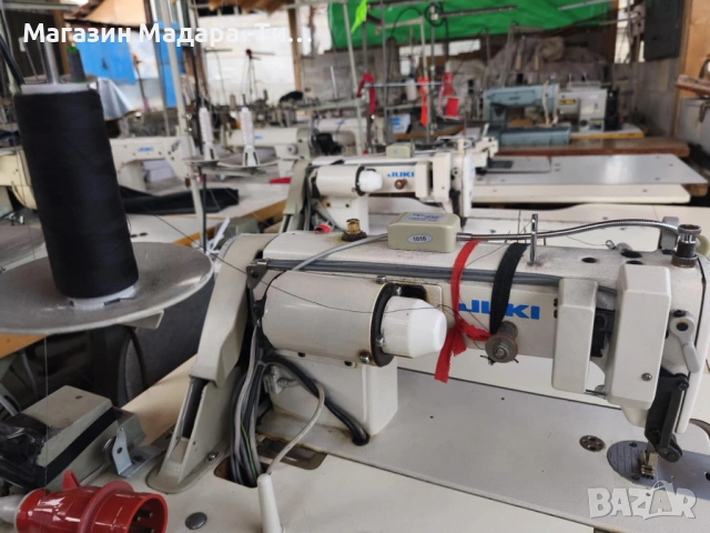 разпродавам шивашки цех, шевни машини и платовете в него